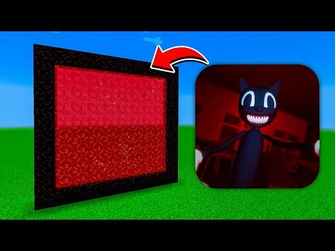 How to Make A Portal To The Cartoon Cat Dimension in Minecraft!