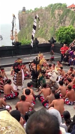 Kecak Dance performance #bali #kecakdance #explorebali #uluwatu #pesonaindonesia #baliisland