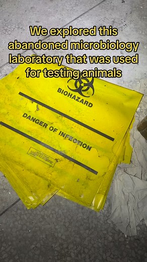 We explored this abandoned microbiology laboratory used for animal research #abandonedplaces #abandoned #urbex | Jamierob2
