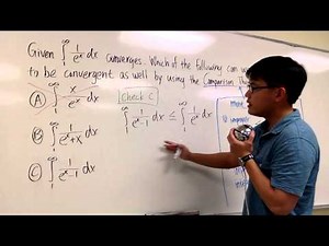 Understand Comparison Theorem For Improper Integral Ex1