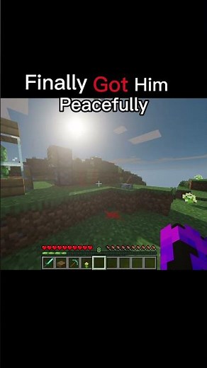 finally got him #minecraft #minecraftgameplay #viral #gaming #minecraftsurvivalseries100days