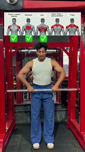 One Smith Machine, All Upper Body Muscles