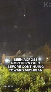 Video of massive fireball meteor lights up Ohio skies Monday night