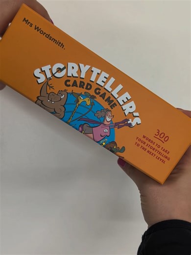 HOW TO PLAY STORYTELLER'S CARD GAME We get asked a lot about how to play our card games, so we will be sharing them all with you this week. First up is Storyteller's Card Game, a Key Stage 2 vocabulary game that plays similarly to a not so child friendly game 👀 #MrsWordsmith #Learning #tiktokmademebuylt #teachersoftiktok