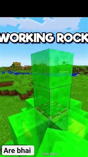 working rocket 🚀 #minecraft #viralvideo