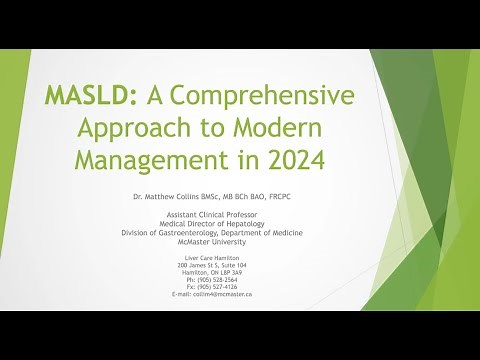 MASLD: A Comprehensive Approach to Modern Management in 2024 - Grand Rounds HHS