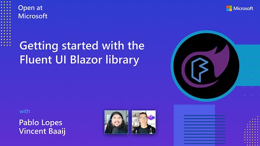 Fluent UI Blazor 库入门