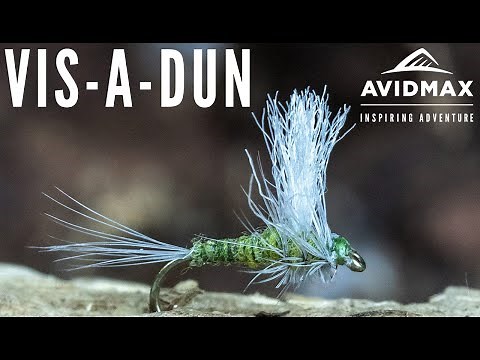 How to tie John Barr's Vis-A-Dun | Dry Fly Fishing | AvidMax Fly Tying Tuesday Tutorials