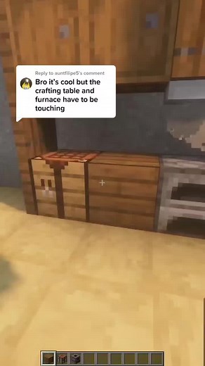 Minecraft Building - Furnace and Crafting Table Tutorial