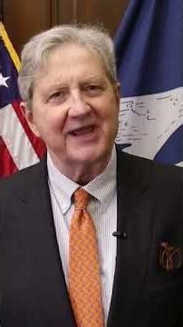 Senator John Kennedy Message to pro-life Americans matching in Washington DC against ICE