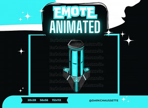 Pic d'émote animé Twitch, vaillant emote twitch, vaillant twitch, pic twitch, pic d'émote animé, vaillant animé emote, youtube - Etsy France