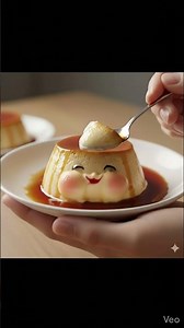 “Satisfying AI Pudding Animation 🍮✨”