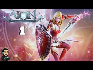 AION CLASSIC Official Release Gameplay - The Journey in Atreia - WARRIOR - Part 1 (no commentary)