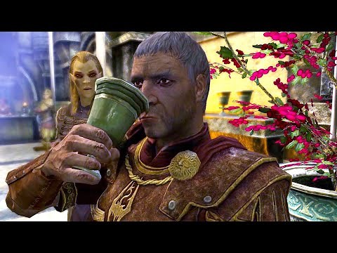 First time I see General Tullius at Thalmor party. Skyrim Anniversary Edition