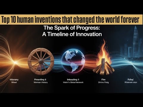 🧠 Top 10 Human Inventions That Changed the World Forever 🌍✨ | Genius Ideas