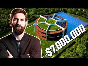 Inside Lionel Messi’s $7 Million Football Shaped House