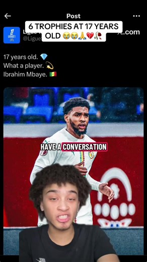 Mbaye's Remarkable Journey at 17: 6 Trophies Already