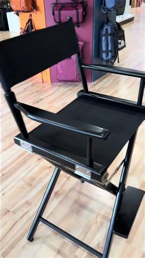 Directors chair at B&C Camera