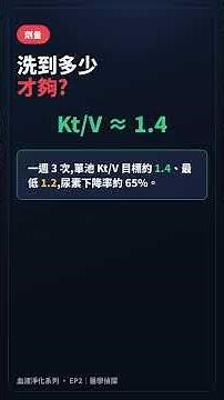 【醫學偵探】血,怎麼洗乾淨?血液透析原理、血管通路與劑量 Kt/V｜血液淨化系列 EP2（HD 上） #Shorts
