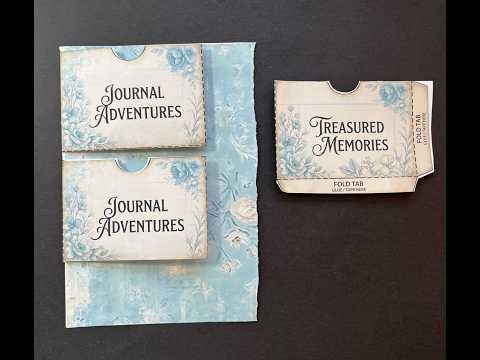 Beginner Junk Journal Tutorial | Adding Flip Pockets