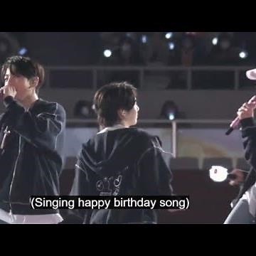 BTS Suga Birthday Celebration ptd on stage Seoul