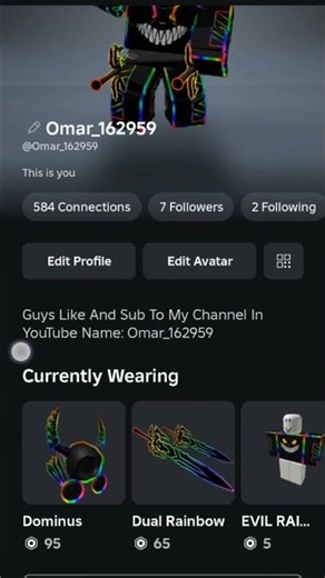 Follow me on roblox!!