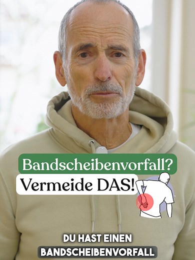 Bandscheibenvorfall: OP vermeiden & sanfte Übungen