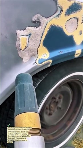 Bodywork Basics: Repairing Rust on a Classic Car!