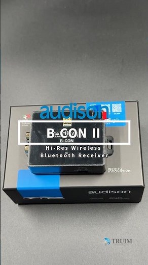 audusonより4年ぶりにモデルチェンジした車載用Bluetoothレシーバー「B-CON Ⅱ」を約1分でご紹介します。 #audison #カーオーディオ #bluetoothreceiver