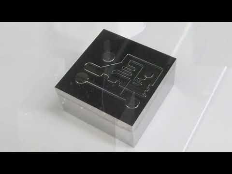 超精密マシニングセンタUVMシリーズによるマイクロ流路金型加工 芝浦機械