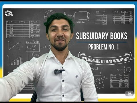 How to Solve Subsidiary Books? 🔥 Problem 1 | Inter 1st Year Accounts