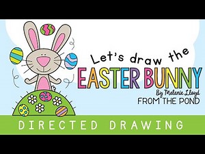 Easter Bunny Directed Drawing