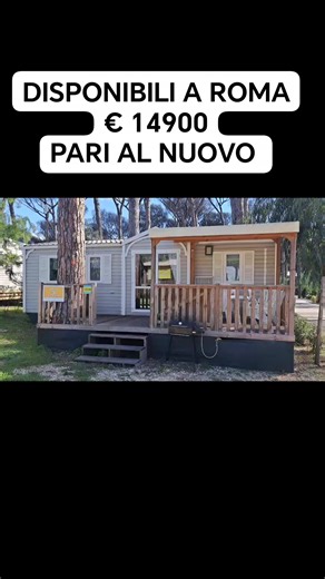 Casa mobile pari al nuovo IRM MT 8. 60X4, CON 3 CAMERE DA LETTO, PARI AL NUOVO con veranda in legno inclusa, OFFERTA DA Roma € 14900, ultime disponibilita' con ordine entro 10 novembre , completamente arredate, letti, armadi, caldaia a gas, infissi in PVC, doppi vetri bagni con doccia, riscaldamento, tavolo interno, cucina a gas . IN OFFERTA CON ORDINE ENTRO OTTOBRE € 14900, SIAMO A Roma Ciampino via Appia Nuova 1630 presso rimessaggio Country club. PER INFO MARCO CELL 3898418771, ROBERTO CELL 3