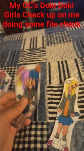 My OC's Doki Doki Girls Check up on me doing some file check shout out to @glitchedtoygang0192