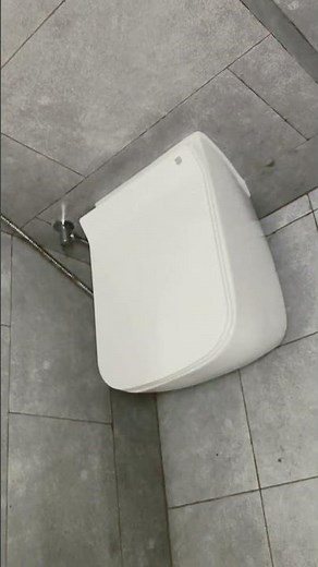 #Wall hanging commode installation #shortvideo #plumbing Mahindra ayra #shortvideo