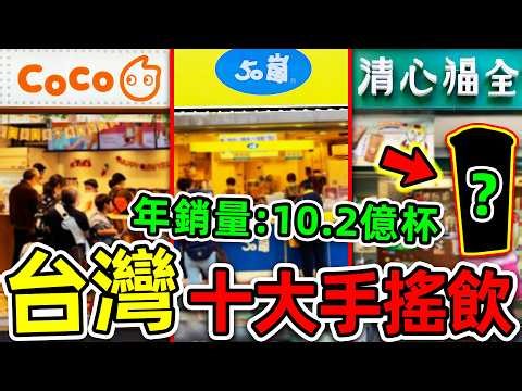 台灣“最多門店”12個手搖飲！一年狂賣1300億，coco只排第6，50嵐排第2，第一名你每天都在喝。|#世界之最top #世界之最 #環球之最 #腦洞大開 #top10 #台灣 #最夯手搖飲