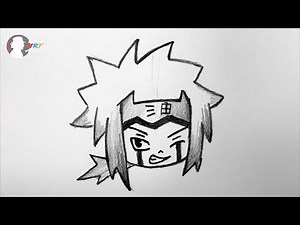 How To Draw Jiraiya Chibi from Naruto
