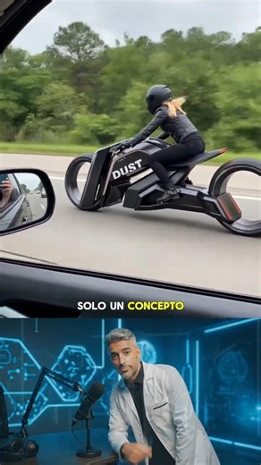 The motorcycle of the future that seems impossible