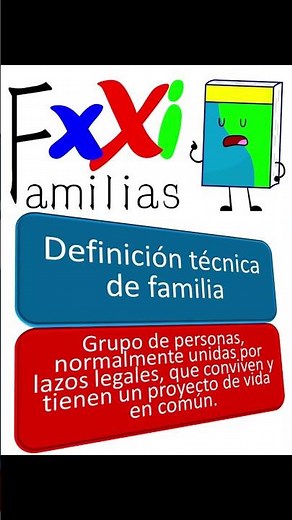 Definición técnica de la familia. #familia #lazos #convivencia #proyectodevida