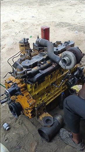 30,000 Hours Caterpillar 3066 Engine Overhaul Complete Rebuild After OverFiring Damage#caterpillar