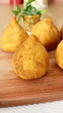 Chicken Coxinha with potato dough! 🥔😍