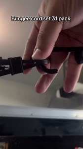 HORUSDY 31-Piece Premium Bungee Cords Assortment Jar, Includes 10”,18”,24”,32”,40” Bungee Cords, 6“ Zip Ties, 8”Canopy/Tarp Ball Ties and Crocodile Mouth Tarp Clips