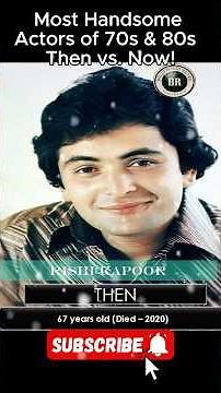 Most Handsome Actors of 70s & 80s — Then vs Now!
