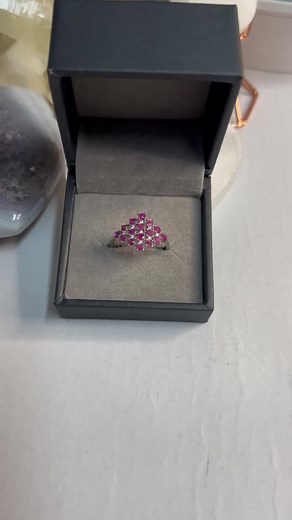 Ruby ring #1AdjustableUv reactiveMaterial :copper/silver platedPhp 400 | Thrifty Mama Shoppe | Facebook