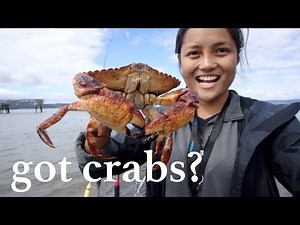crabbing and fishing in Seattle - vlog