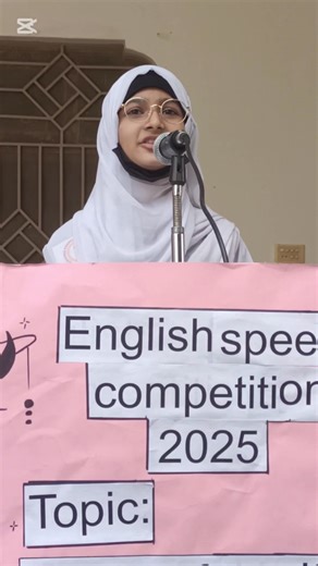 Words Won the Battle! Our students delivered powerful, articulate speeches at the " English Speech Competition". Their courage and dedication on stage were truly inspiring. We are immensely proud of these eloquent young minds! | Bahria Foundation School & College, Rahim Yar Khan