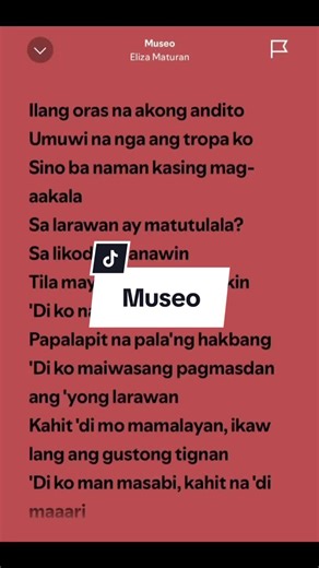 Museo Full Lyrics 🎧 by Eliza Maturan | Sing Along!