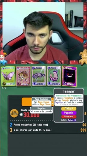 ¡GENGAR EN ACCIÓN! [POKERMON MOD] #balatro #balatrogameplay #balatromods