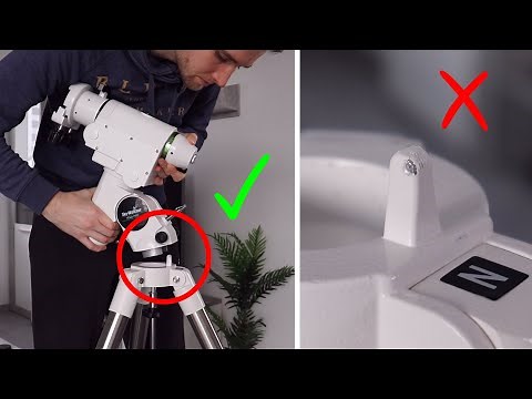 Skywatcher HEQ5 Pro - Aufbau einfach erklärt!