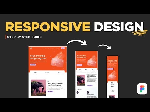 How to make a website Responsive in Figma